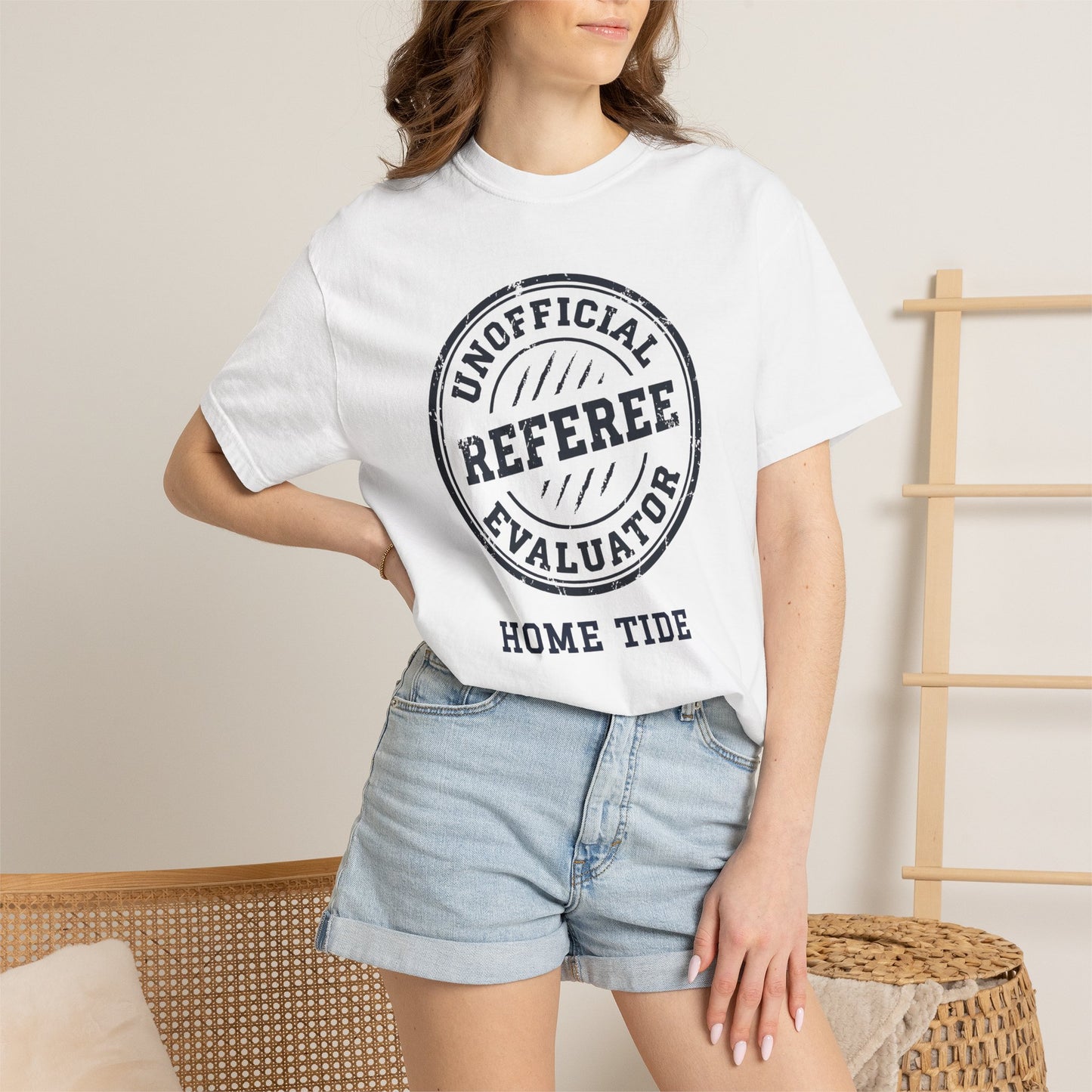 The "Unofficial Referee Evaluator" Tee - Home Tide
