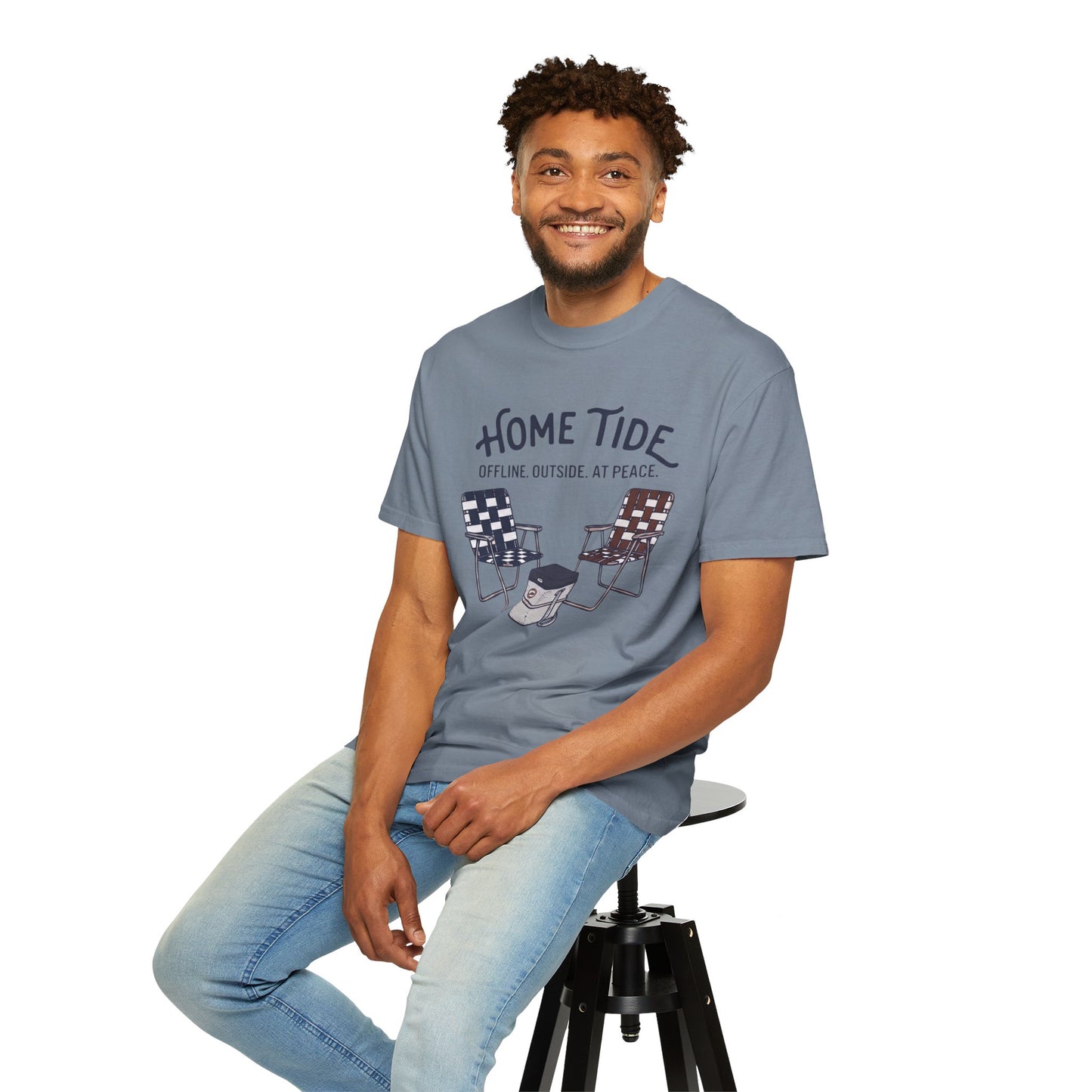The "Offline and Outside" Tee - Home Tide