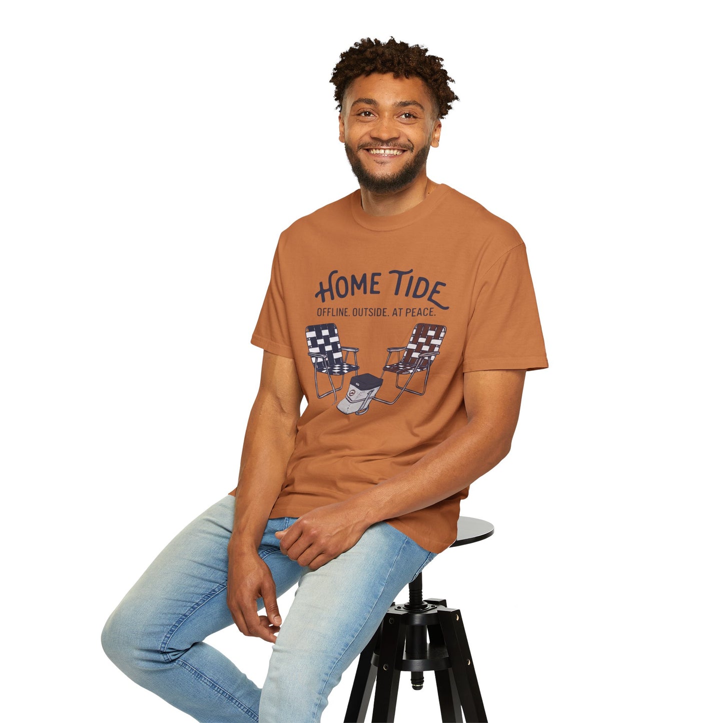 The "Offline and Outside" Tee - Home Tide