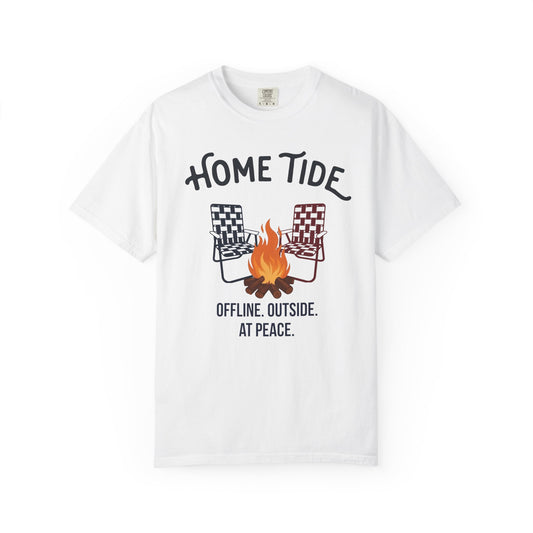 Bonfire at peace tee- Home Tide