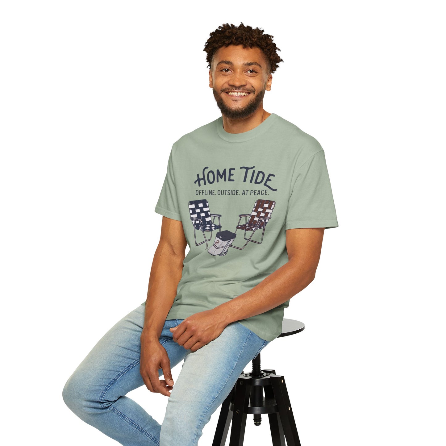The "Offline and Outside" Tee - Home Tide