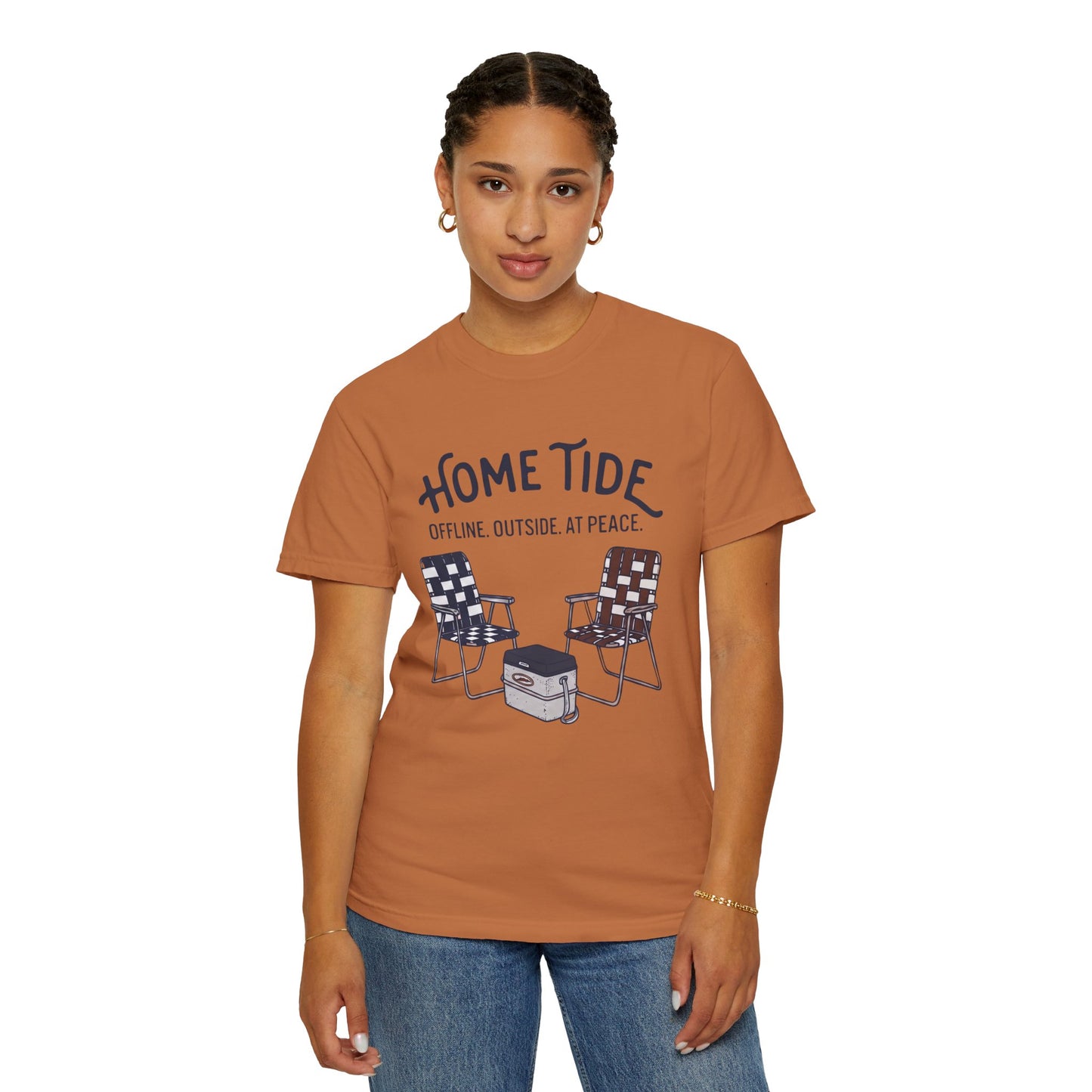 The "Offline and Outside" Tee - Home Tide