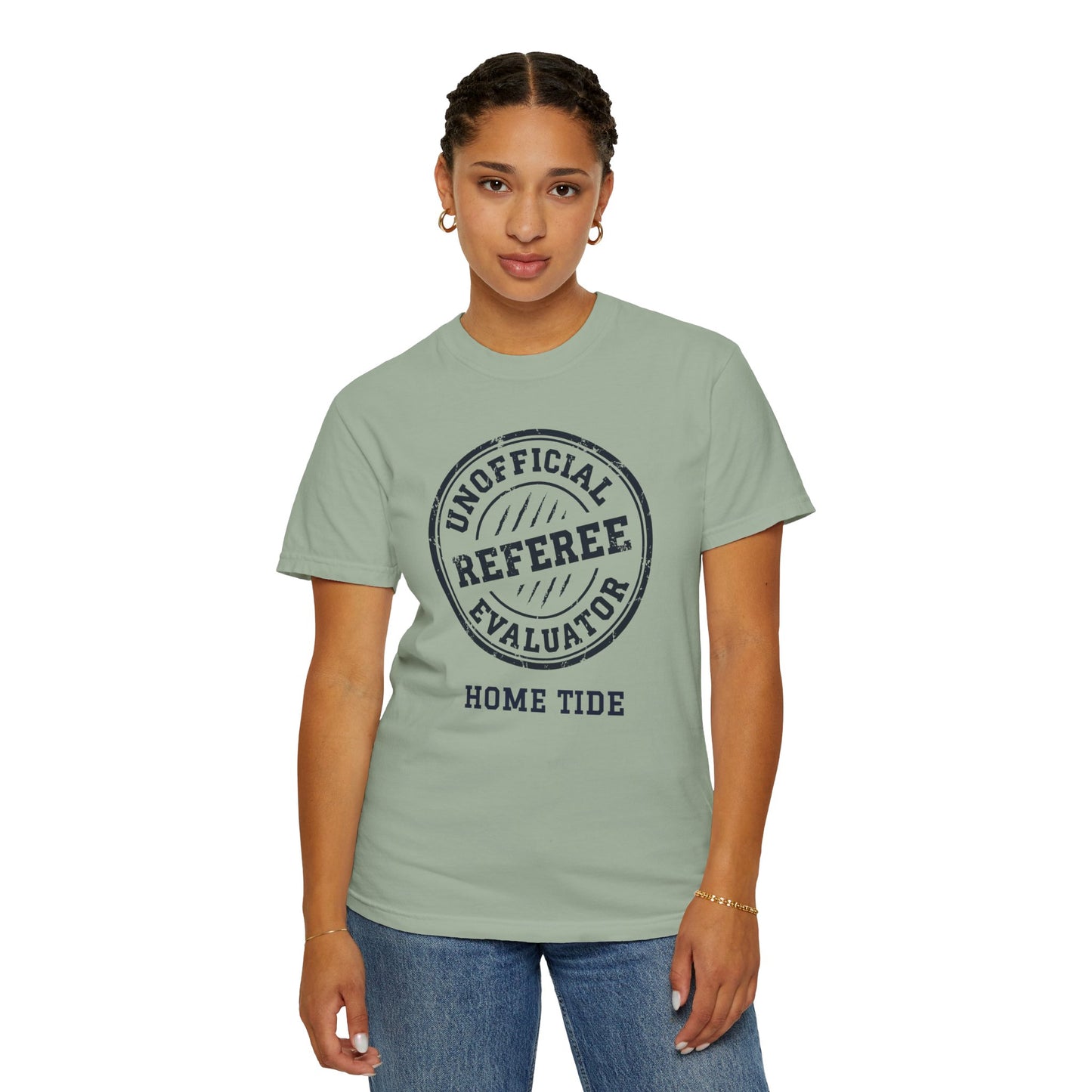 The "Unofficial Referee Evaluator" Tee - Home Tide