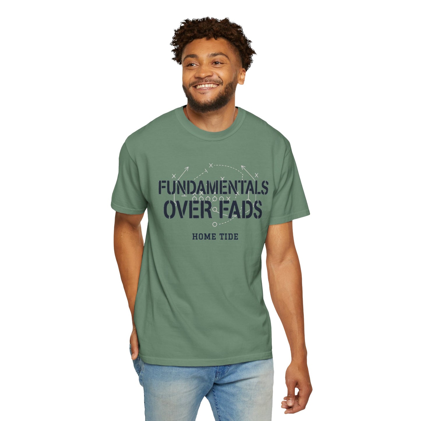 The Fundamentals Over Fads Tee - Home Tide