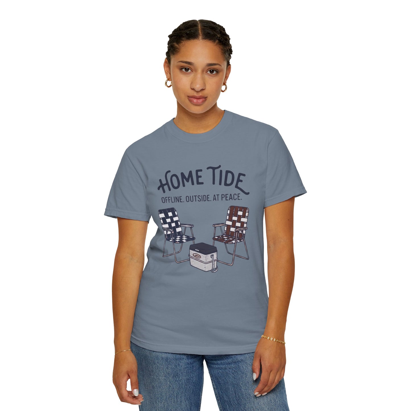 The "Offline and Outside" Tee - Home Tide