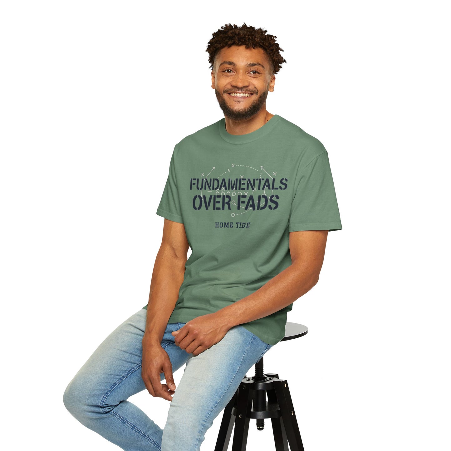 The Fundamentals Over Fads Tee - Home Tide