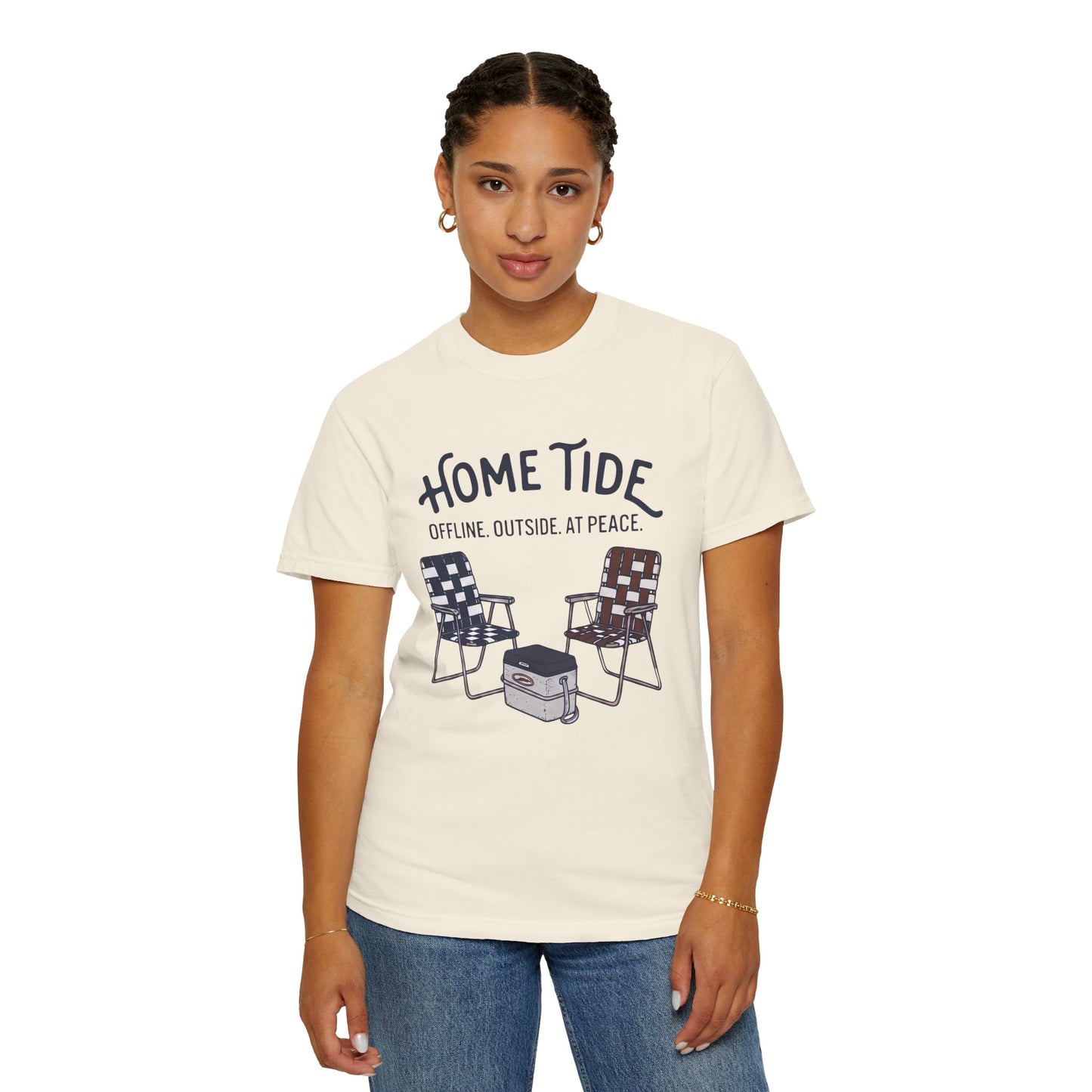 The "Offline and Outside" Tee - Home Tide