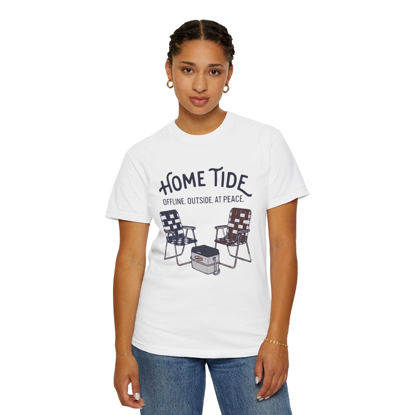 The "Offline and Outside" Tee - Home Tide