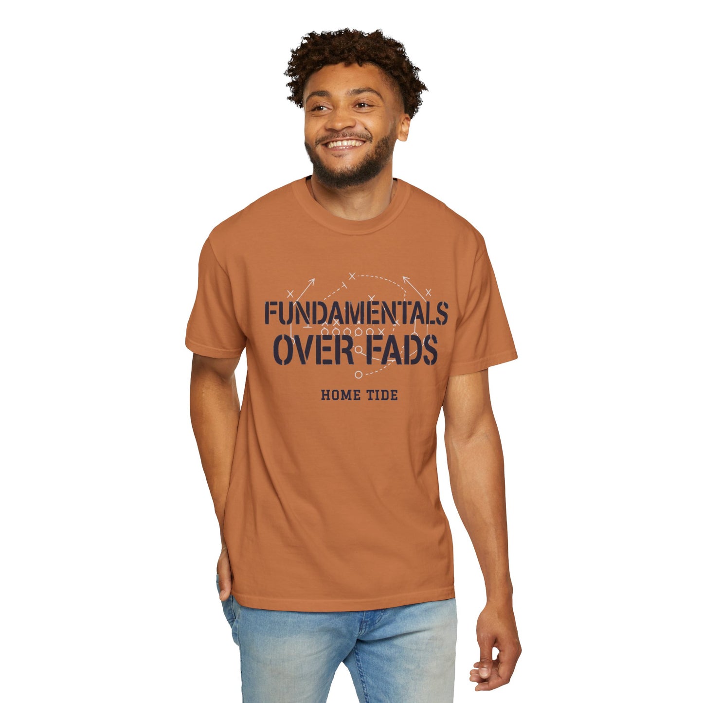 The Fundamentals Over Fads Tee - Home Tide