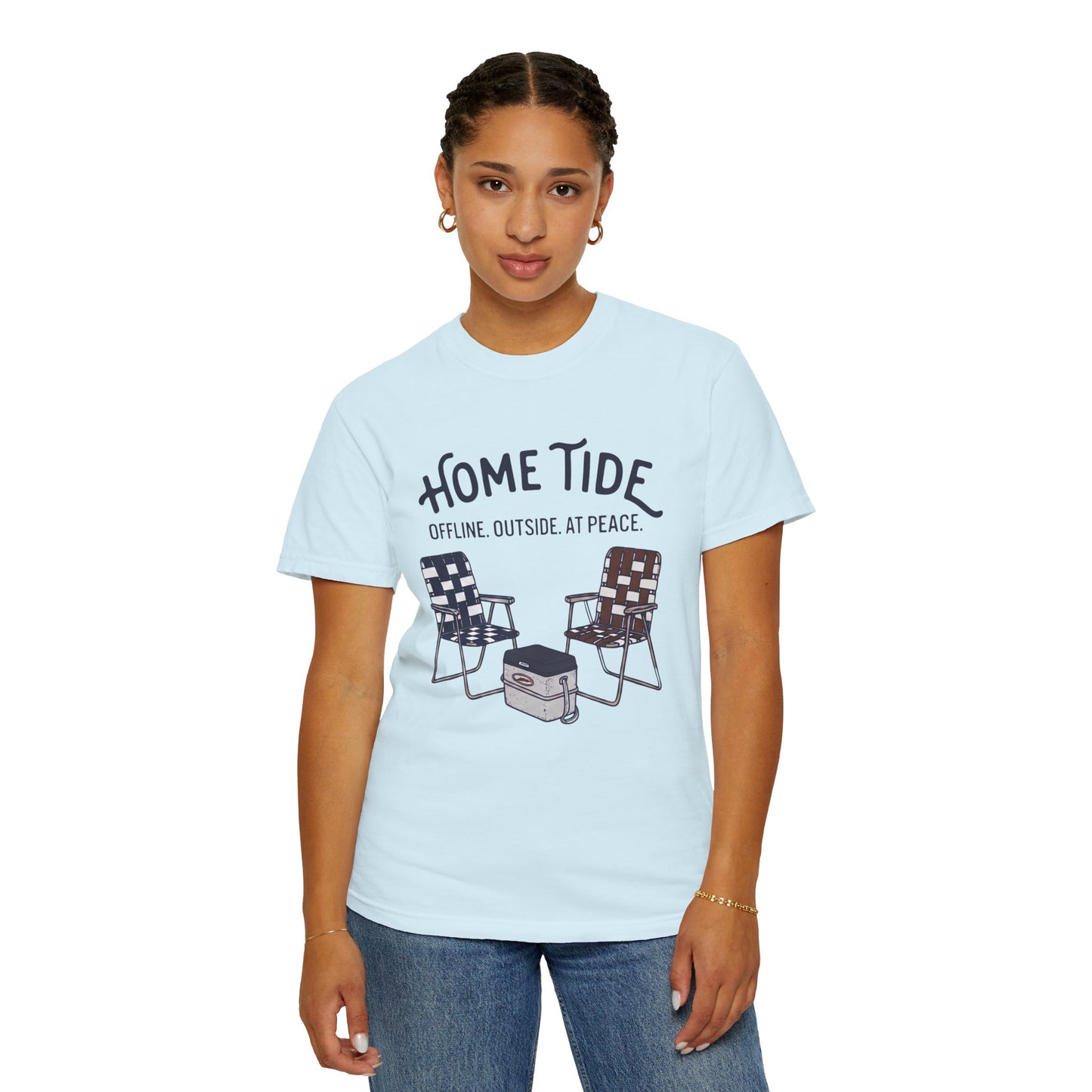 The "Offline and Outside" Tee - Home Tide