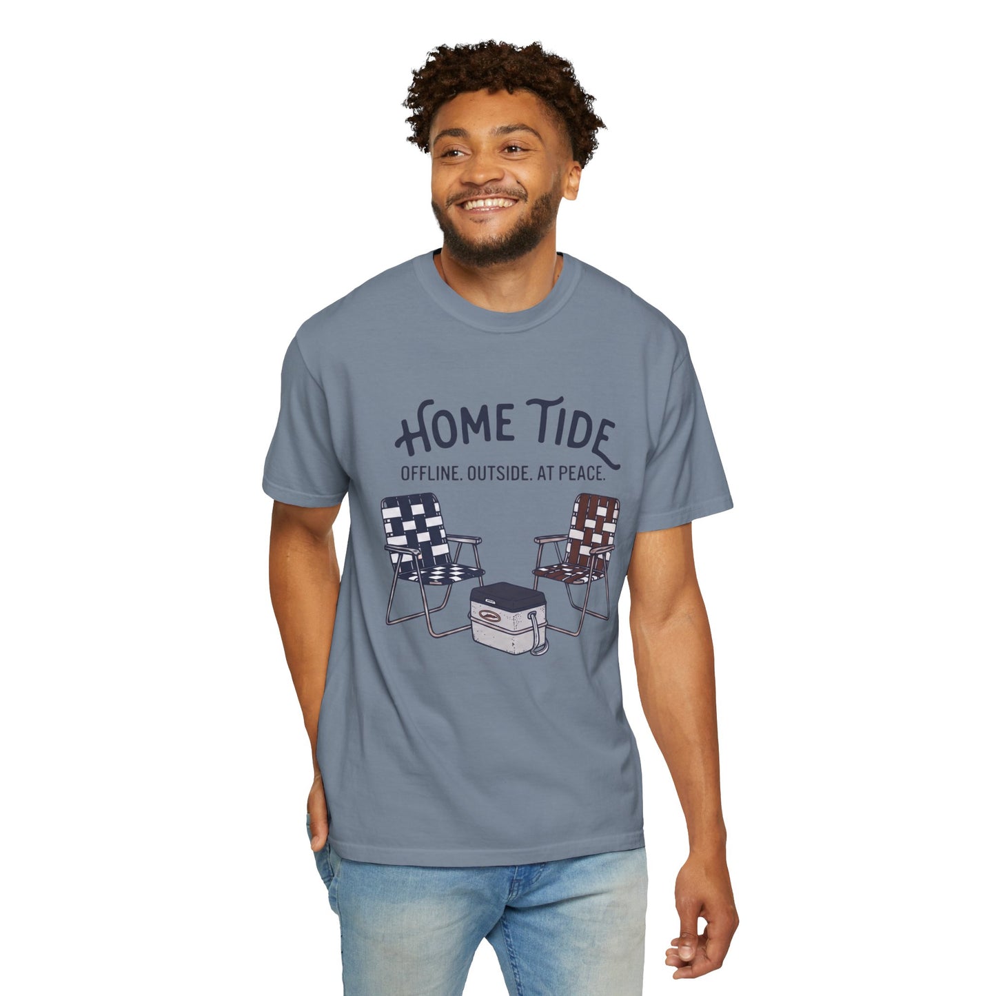 The "Offline and Outside" Tee - Home Tide