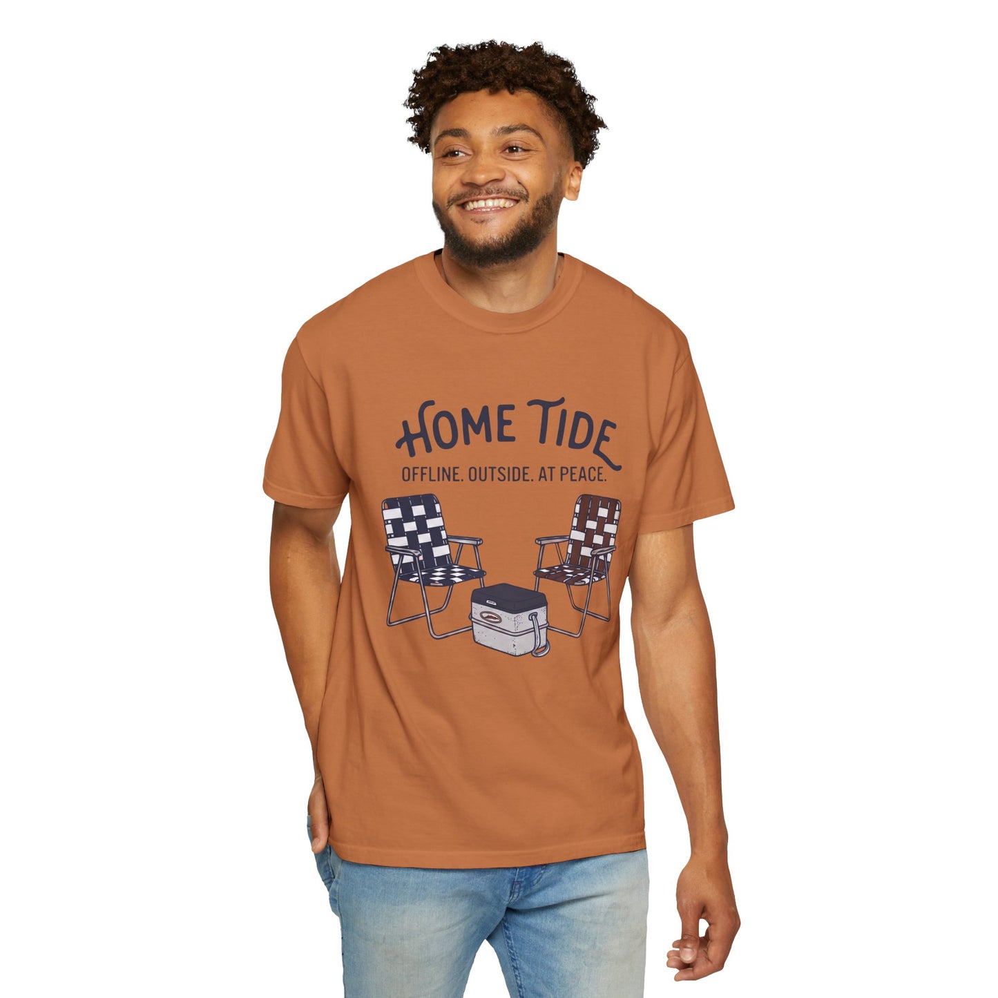 The "Offline and Outside" Tee - Home Tide