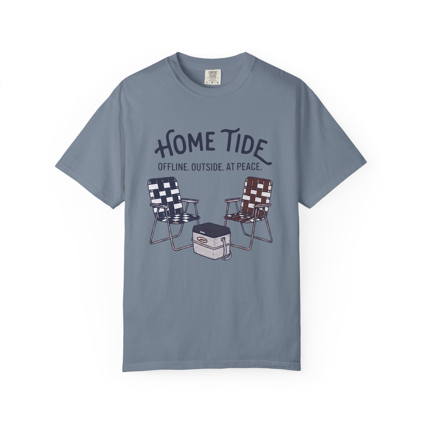 The "Offline and Outside" Tee - Home Tide