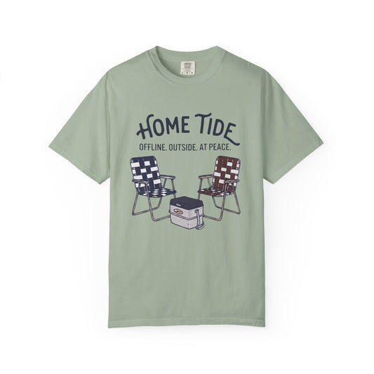 The "Offline and Outside" Tee - Home Tide