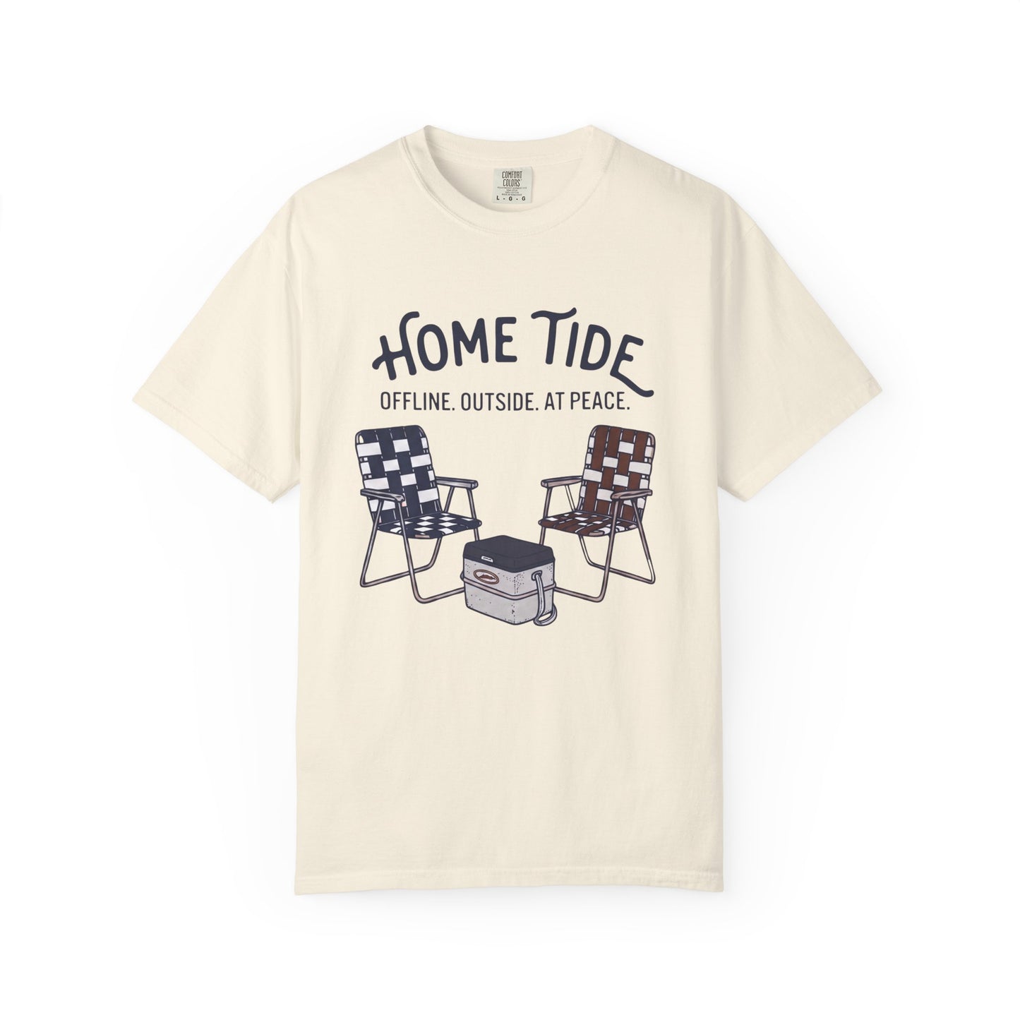 The "Offline and Outside" Tee - Home Tide