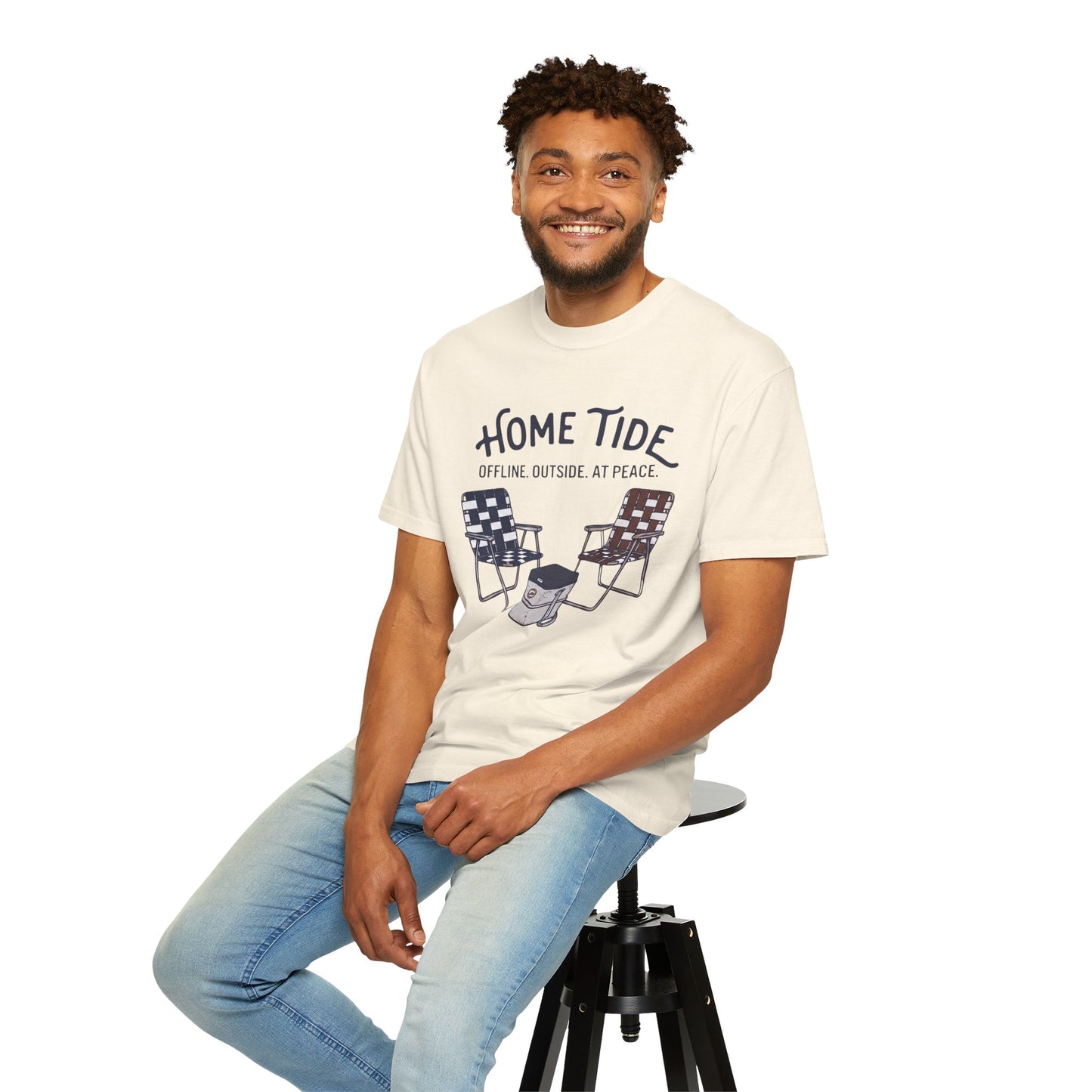 The "Offline and Outside" Tee - Home Tide