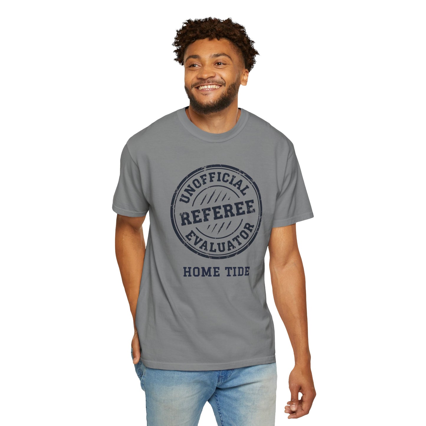The "Unofficial Referee Evaluator" Tee - Home Tide