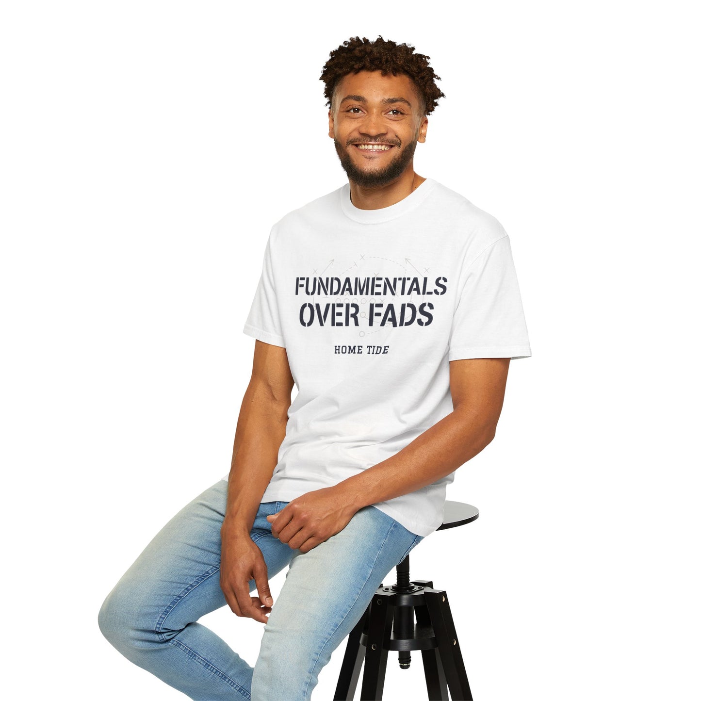 The Fundamentals Over Fads Tee - Home Tide