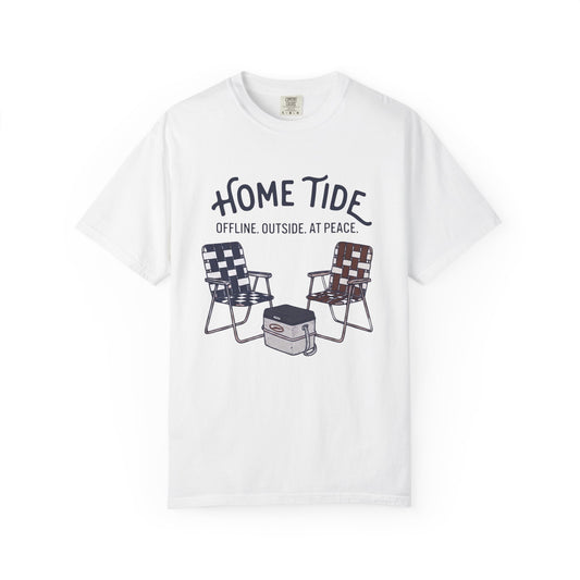 The "Offline and Outside" Tee - Home Tide