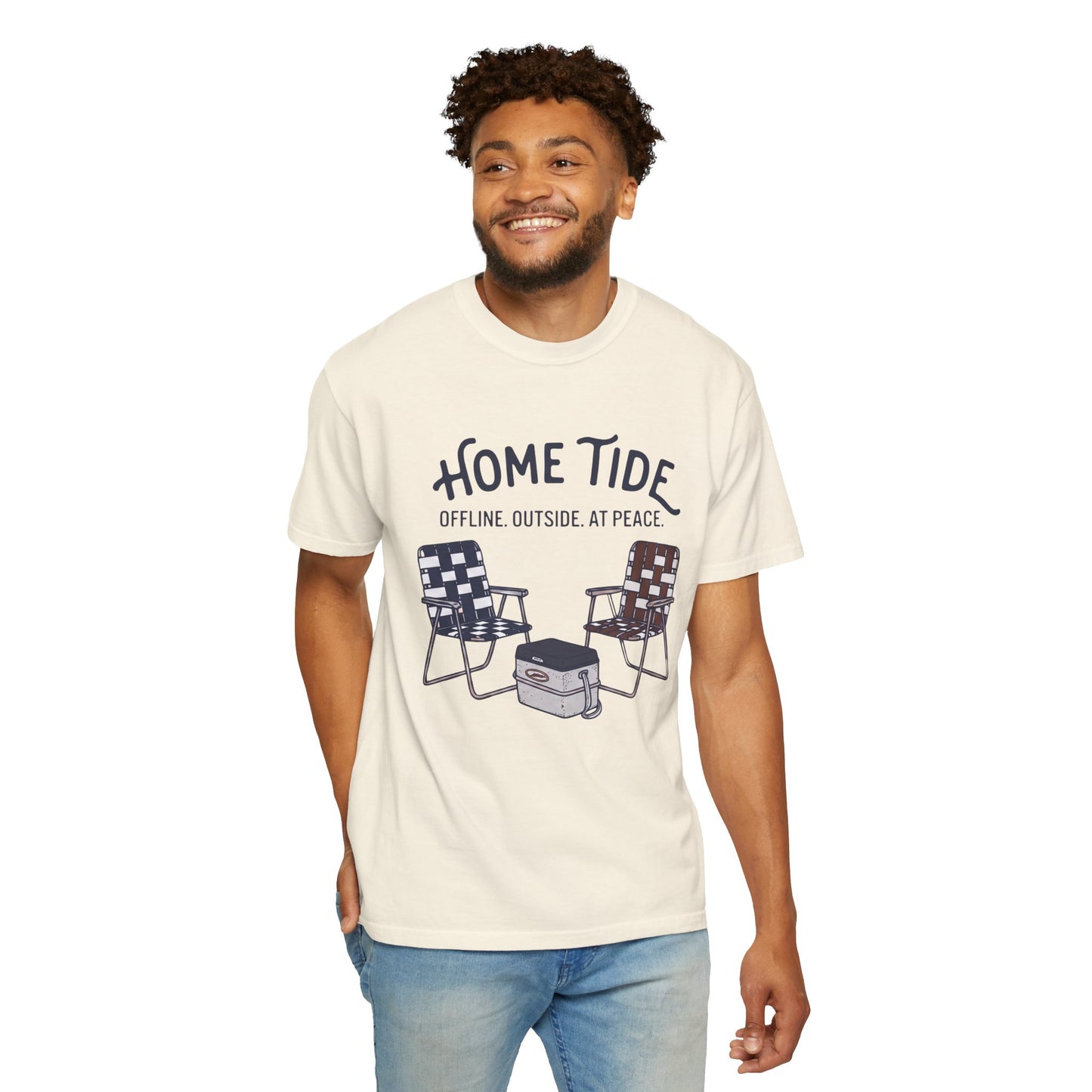 The "Offline and Outside" Tee - Home Tide