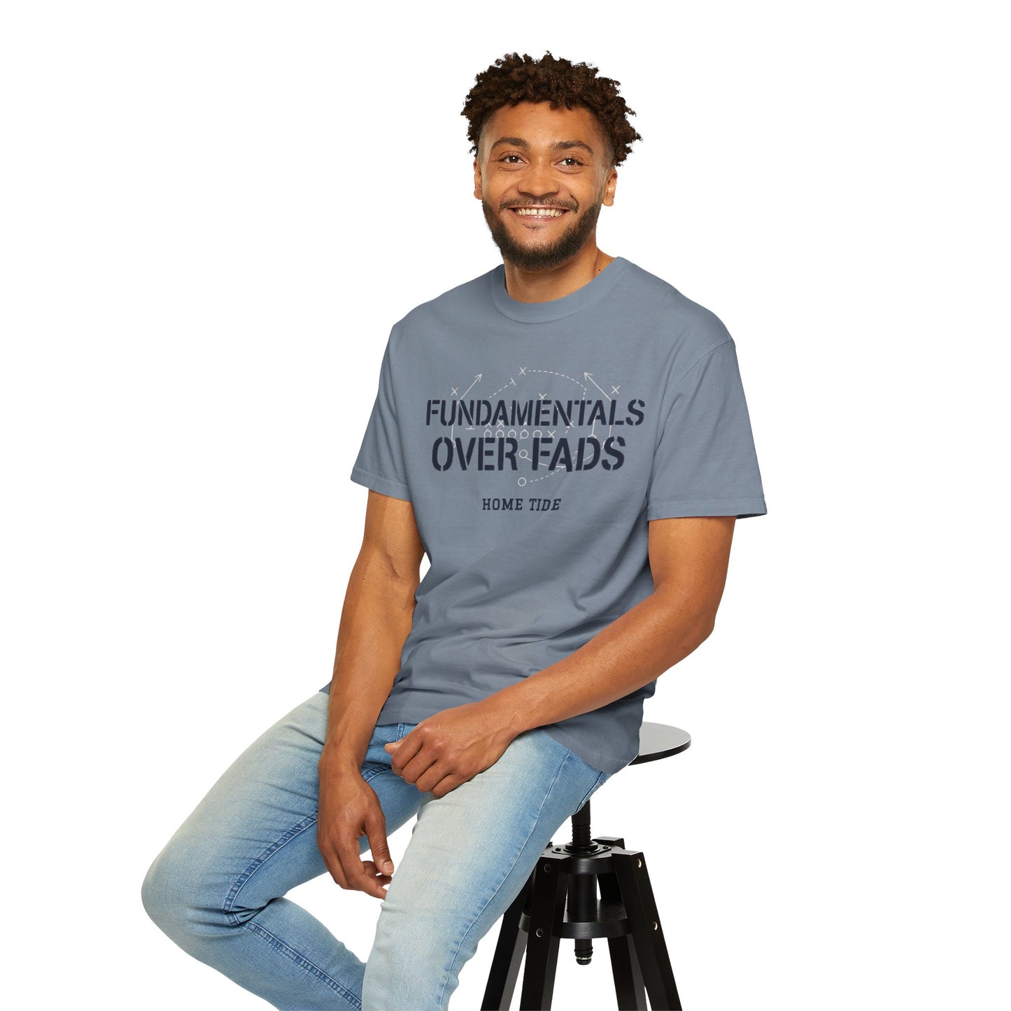 The Fundamentals Over Fads Tee - Home Tide