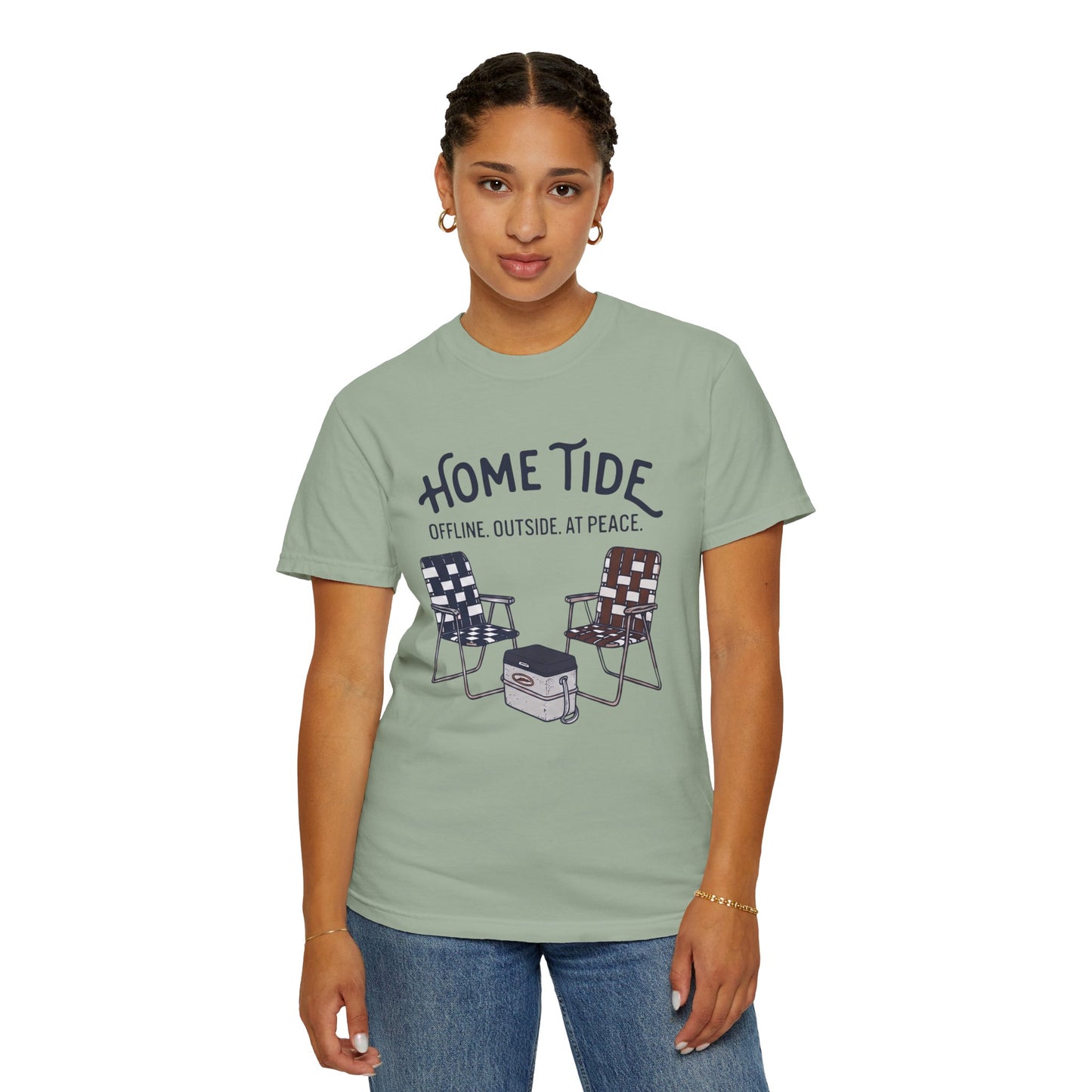 The "Offline and Outside" Tee - Home Tide