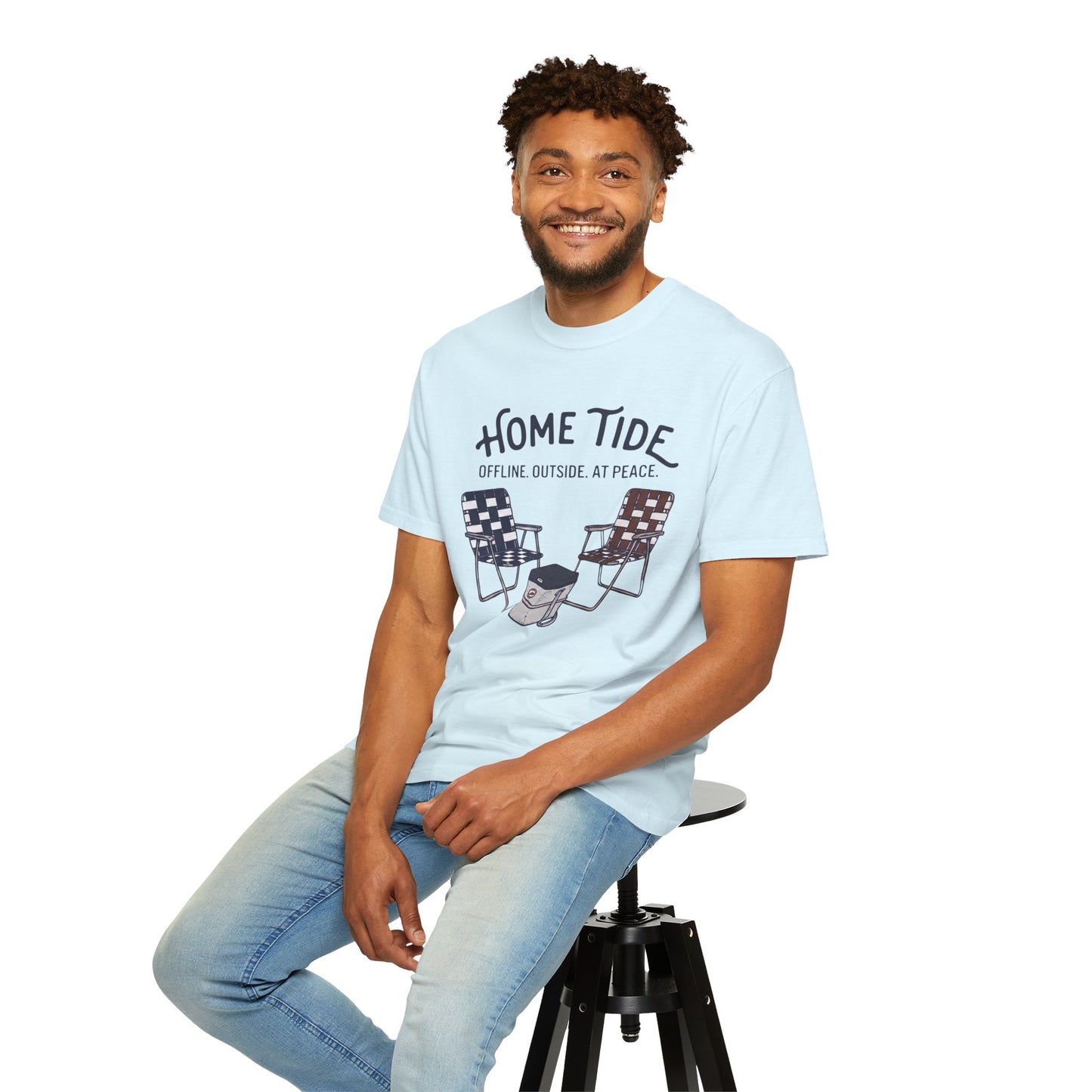 The "Offline and Outside" Tee - Home Tide