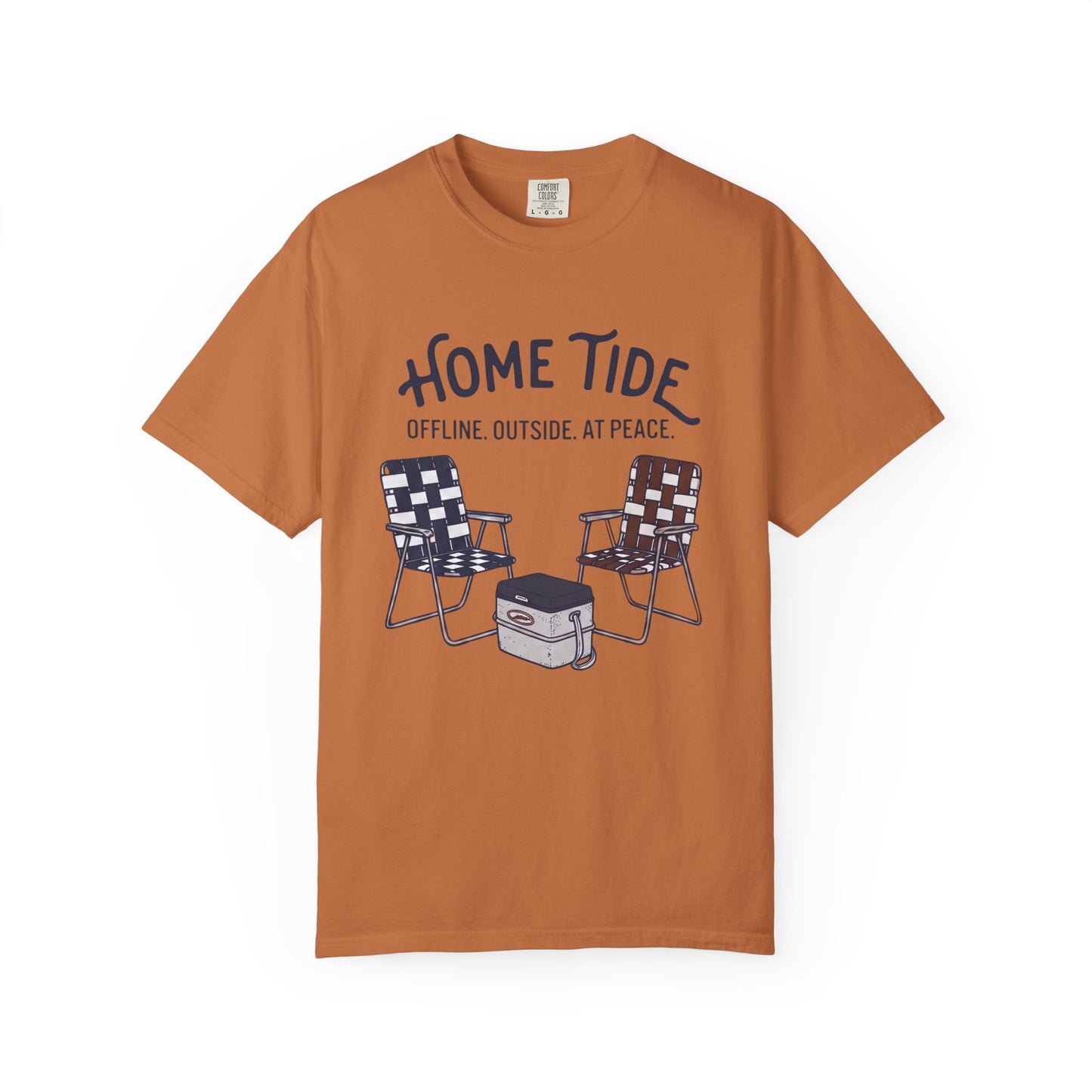 The "Offline and Outside" Tee - Home Tide