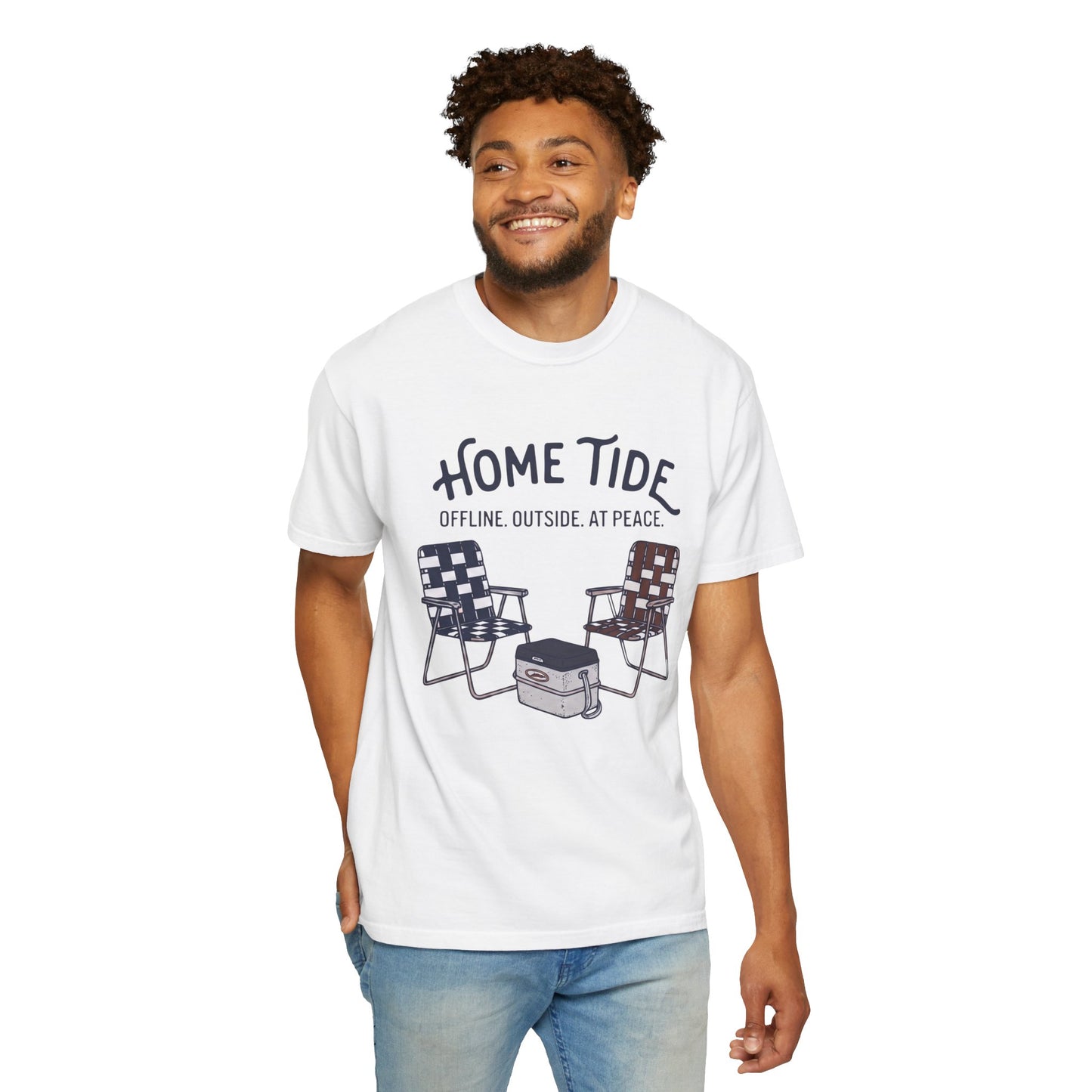 The "Offline and Outside" Tee - Home Tide