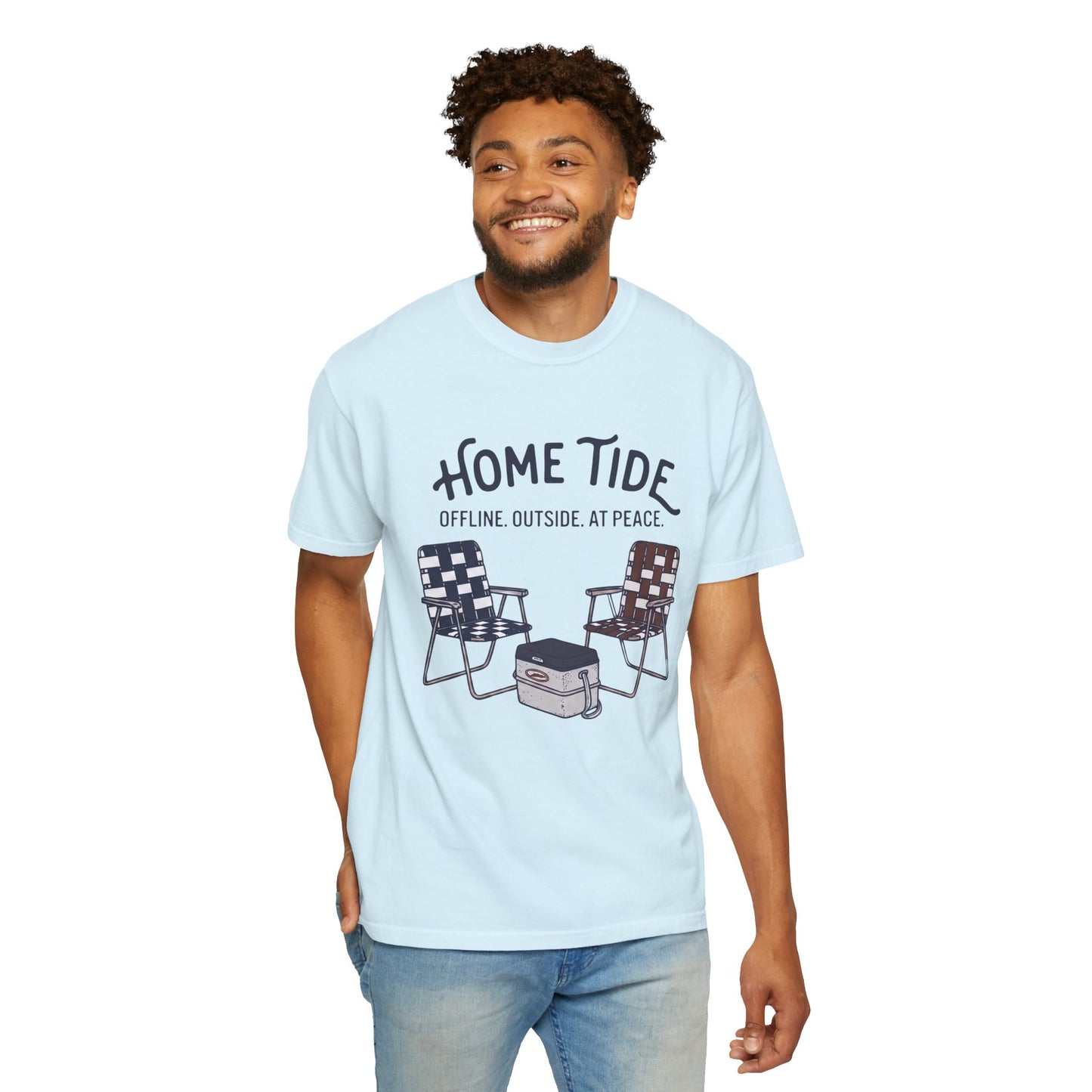 The "Offline and Outside" Tee - Home Tide