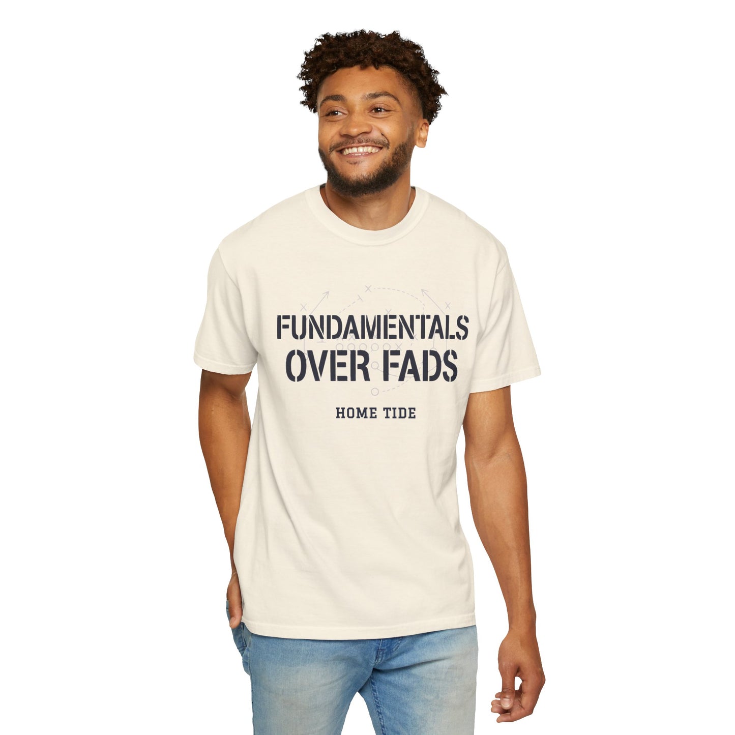 The Fundamentals Over Fads Tee - Home Tide