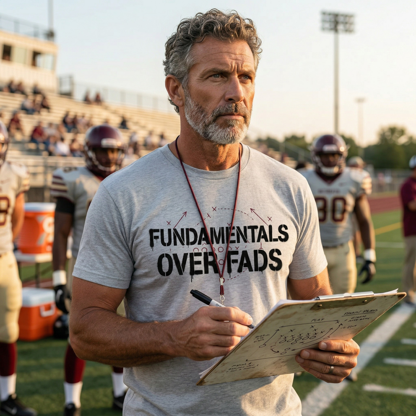 "Fundamentals Over Fads" Directive Tee