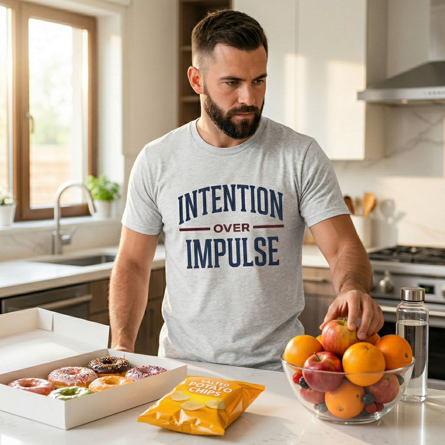 Intention Over Impulse Tee
