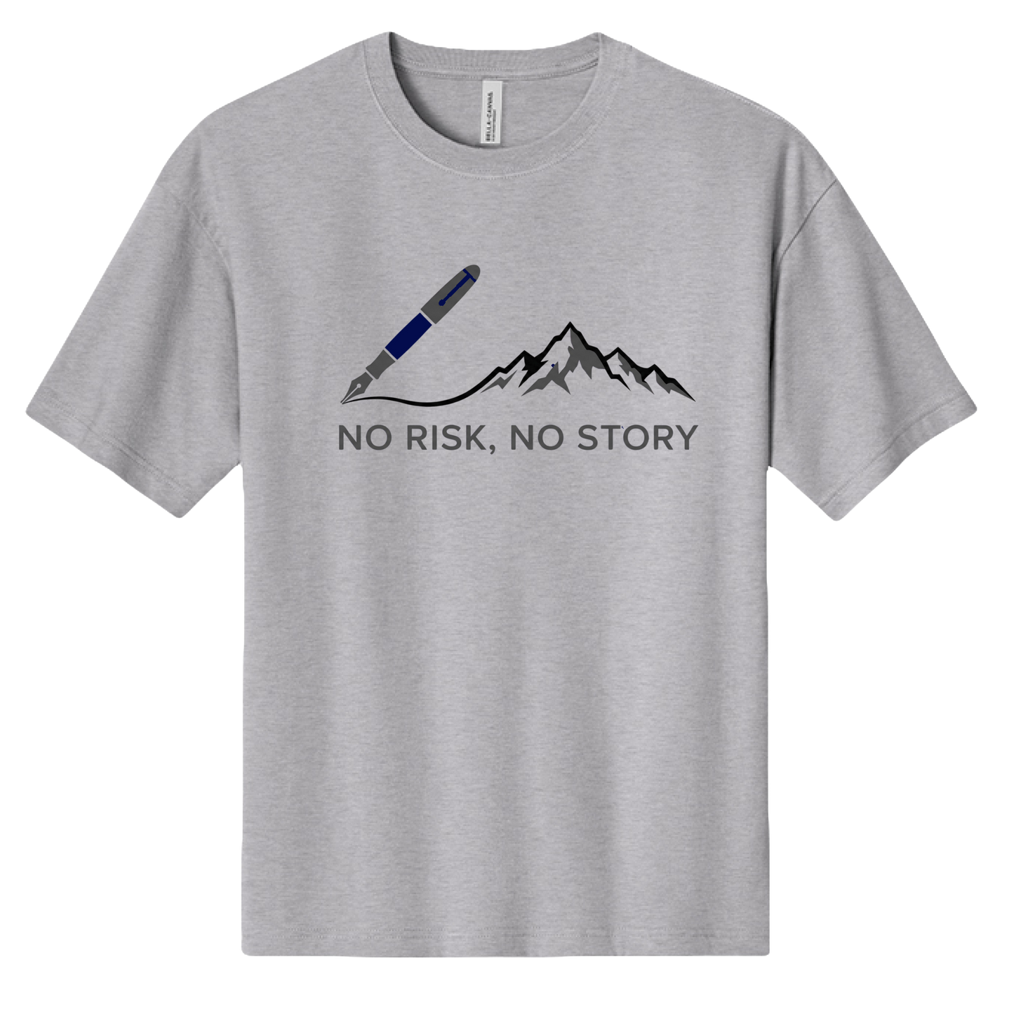 "No risk, No Story" Directive Tee